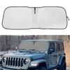 Custom For 2020-2024 Jeep Gladiator JT Windshield Sun Shade Cover Protector