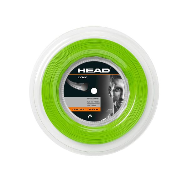 HEAD Unisex - Adult Lynx Roll Tennis String, Unisex - Adults, 281794-GE 16, Green, 16