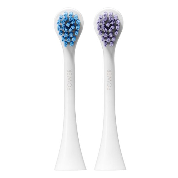 Curaprox Hydrosonic Pro Brush Head ‘Power’, 2 Pieces - Curaprox Electric Toothbrush Heads/Replacement Toothbrush Heads - 2 Pack