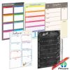 PRICARO Essensplaner "Perfekt", magnetisch, A5, 50 Blatt, 3 Stück