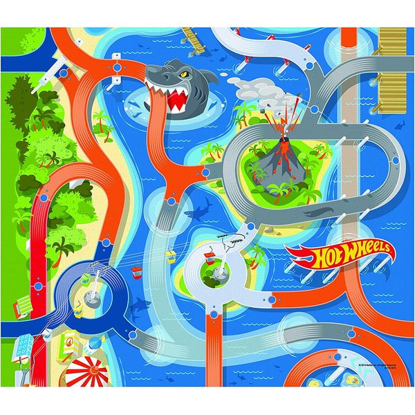 Hot Wheels Felt On The Go Mega Playmat