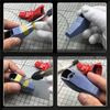 1/100 1/144 Gundam Stainless Steel Auxiliary Template Multifunctional DIY Modeling Process Tool