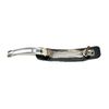Gachipin® No-Slip Barrette, Corner Glossy Barrette (Black)