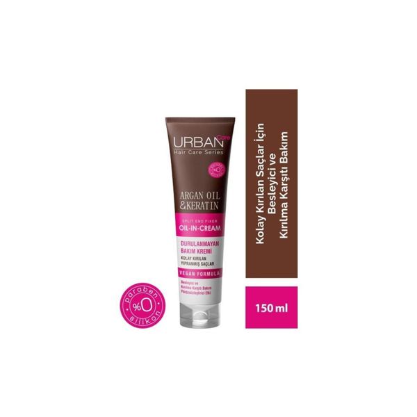 Argan Yağı&keratin Kolay Kırılan Saçlar Besleyici Bakım Kremi-vegan-175ml