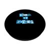 Blue Keep It Moving Blue Graphic PopSockets Adhesive PopGrip