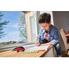 STABILO - Ergonomischer Buntstift für Linkshänder - EASYcolors - 6er Pack - schwarz