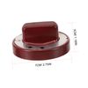 Toddmomy Stove Knobs Replacements Red Bakelite Knob Switch Oven Control Knob Range Cooktop Knob Heater Switch Universal Range Knob Cookware Cooker Control Knobs Abs Stove Commercial