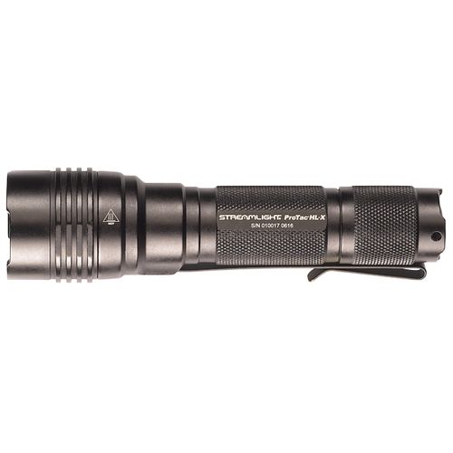 Streamlight 88065 ProTac HL-X 1000-Lumen Multi-Fuel Professional Tactical Flashlight, Includes CR123A Lithium Batteries and Holster, Black