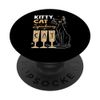 Mid-Century Modern Kitty Cat Speakeasy Design Perfect PopSockets Standard PopGrip