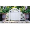 Van Dyke's Restorers Spear Gate Dummy Hinge Strap, Black Powder Coat, 6"
