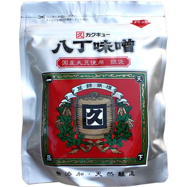 Kakukyu Hatcho Silver Bag Made with Japanese Soybeans, 10.6 oz (300 g)