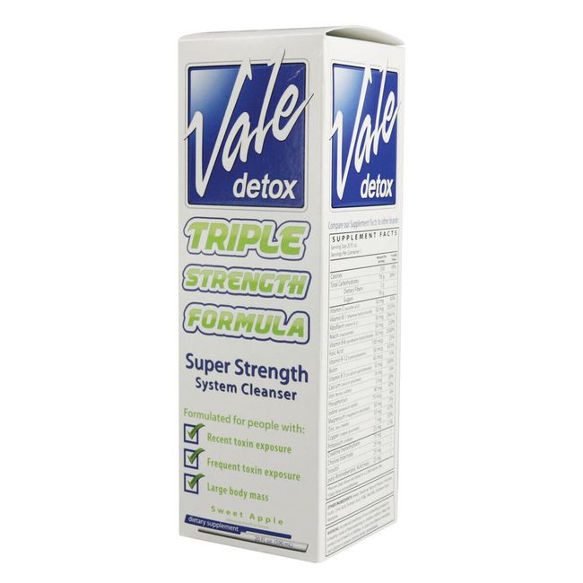 Vale Detox Triple Strength Formula - 20oz / Sweet Apple