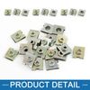 20 x Spring Metal Plate U-Type Clips Speed Nut M6 for Panel mudguard