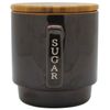 30662 Mug Canister with Spoon, Sugar, Brown