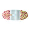 Mud Pie Fruit Divided Tray Set, Tray 5 1/2" X 13" | Spoon 5 1/2"