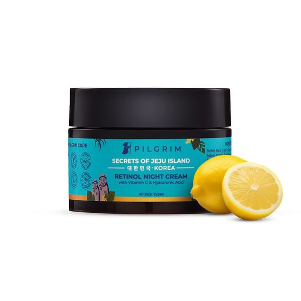 Pilgrim (Retinol Night Cream | Anti Aging Face Moisturizer with Vitamin C best )