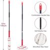 Self Wringing Mop for Floor Cleaning, Microfiber Floor Mop with 57 " Long Han...