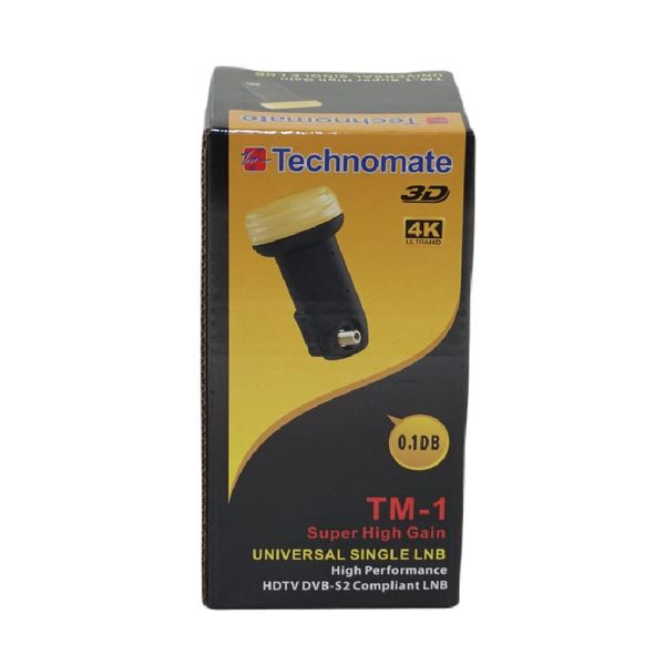 Technomate TM-1 0.1 dB Universal Single Super High Gain LNB