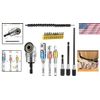 Professional 105° Right Angle Drill Extension & Screwdriver Bit Holder, 15pc Set