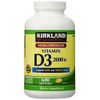 Kirkland Extra Strength Vitamin D-3 2000 IU 600 Soft Gels