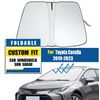 Custom Fit 2019-2023 Toyota Corolla Front Windshield Sun Shade Foldable Cover