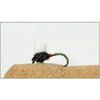 16 BARBLESS Suspender Buzzer trout flies, mixed in compartment box