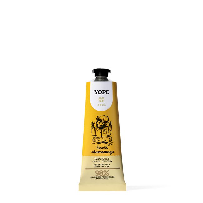 YOPE Hand Cream | Regenerating | Hydrating | 98% Natural Ingredients| SOUL EARTH 50 ml