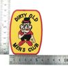 Generic Dirty Old Men's Club Character USA Patch Yellow