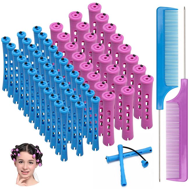 AHIER 4 Pairs Topsy Tail Hair Tool Topsy Tail Hair Braid Accessories Ponytail Maker French Braid Tool Topsy Tail Loop Hair Kit (4 Color)