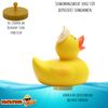 Princess Bath Duck I Squeaky Duck I L: 7.5 cm