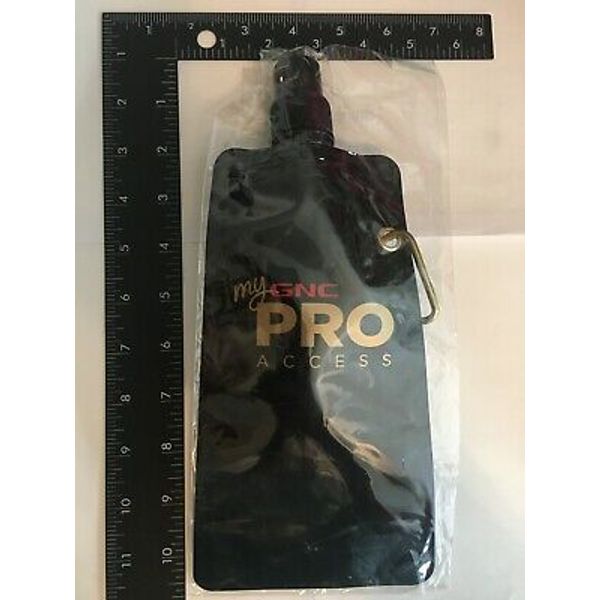 NEW my GNC Pro Access Collapsible Water Bottle, Bag Bottle Keychain Water Bottle