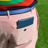 On Par Premium Golf Scorecard Holder - Ostrich, Navy/Grey