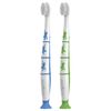 Colgate Zero Kids Toothbrush with Extra Soft Bristles and Suction Cup Holder, BPA Free - 2 Count