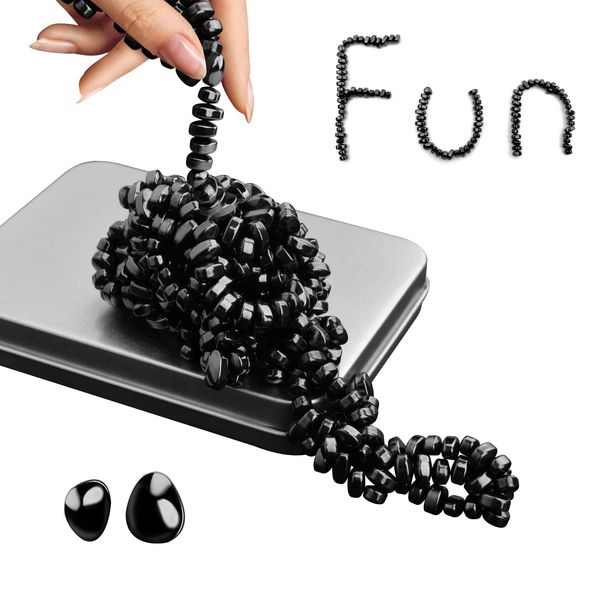 500 Pcs Magnetic Putty Toys Magnetic Balls Crags Magnetic Putty Specs Fidget Toy Magnets Balls for Adults Office Decompression Toys