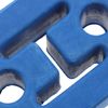Universal Blue 2 Hole Exhaust Rubber Mount Hanger Heavy Duty Bushing Support