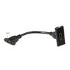 Knightsbridge NETHDMIBK HDMI Outlet, ABS, Black