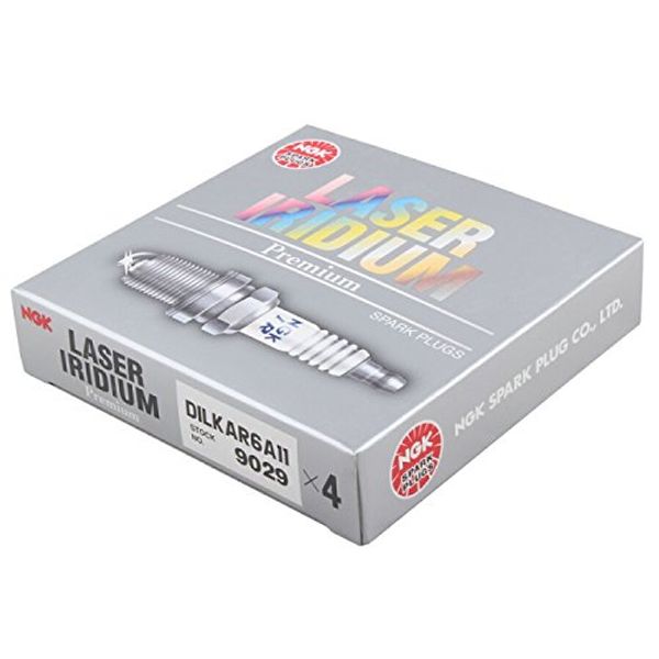 NGK Spark Plug DILKAR6A11 9029 Pack of 4