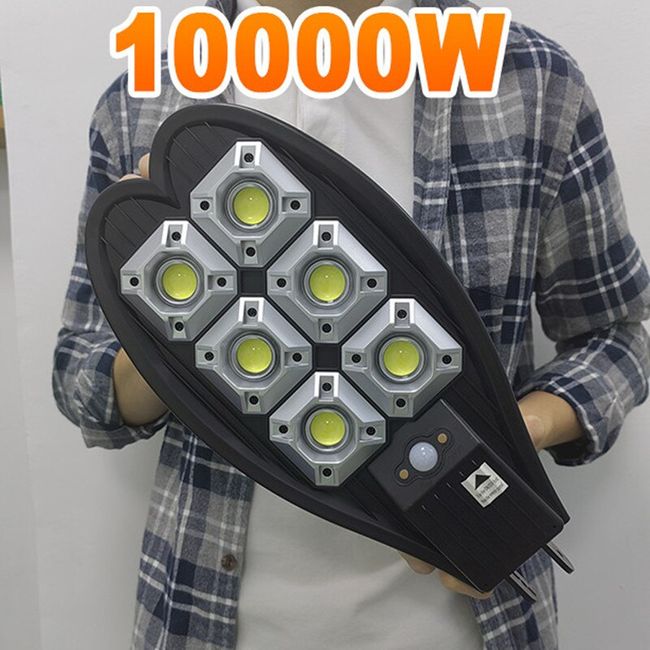 1000000LM LED Solar Motion Sensor Light Bright Garden Outdoor Street Wall  Lamp