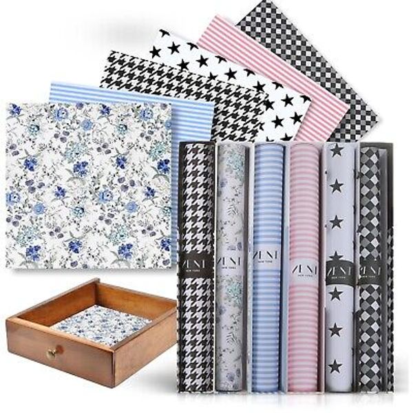 3 Packs of 6 Premium Scented Drawer Liners Non-Adhesive Fragrant Paper Sheets 🌸