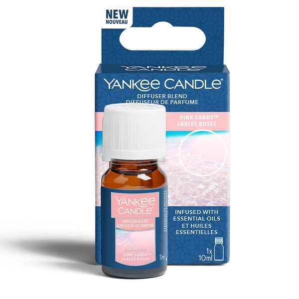 Yankee Candle Ultrasonic Aroma Diffuser Oil | Pink Sands Diffuser Refill | 10ml