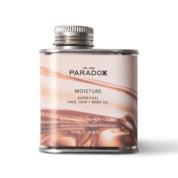 WE ARE PARADOXX Moisture Super Fuel Face, Hair and Body Oil - Dry Oil Treatment Brightens, Softens and Hydrates Skin and Hair - 100% Natural, Vegan - 100ml