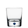 Orrefors Crystal Intermezzo Blue Old Fashioned Whiskey Glass