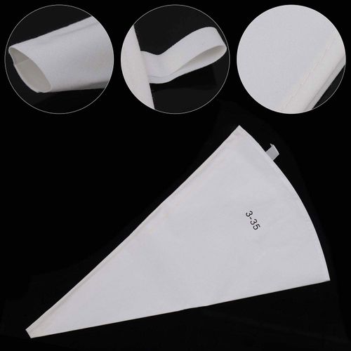 LoveBB 3 Pack Reusable Pastry Piping Bags, 14, 16, 18 Inch Canvas Cake Decorating Bags