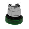 Schneider Electric ZB4BV033 Pilot Light Head, Green, Panel Mount