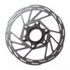 Clarks Cycle Systems A1 Black Centrelock Disc Brake Rotor, Silver/Black, 160mm