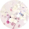 Charlon Mirror Holo Round Triple Mix Aurora Borealis