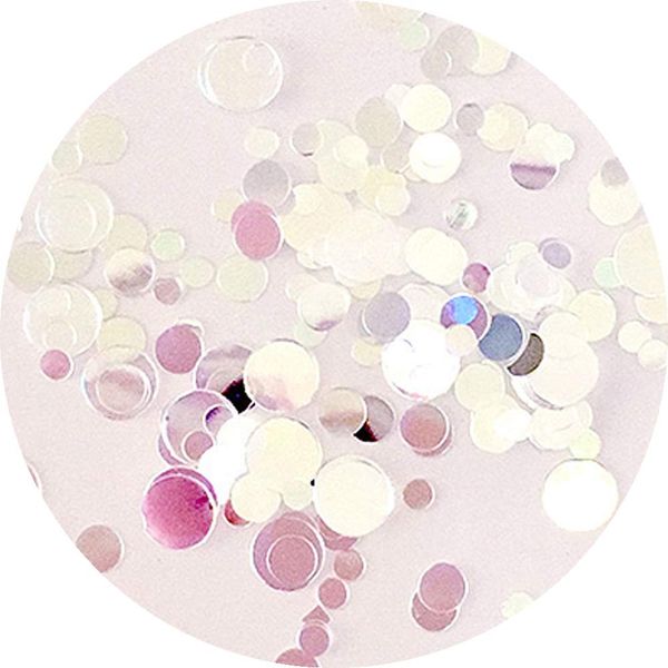 Charlon Mirror Holo Round Triple Mix Aurora Borealis