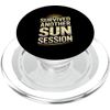 Survived Another Sun Session Funny Sunburn Burned PopSockets PopGrip for MagSafe