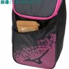 Mizuno Multi Shoe Case, Racquet Bag, Navy x Lime