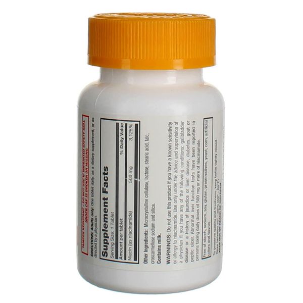 Niacinamide 500 Milligrams 100 Tabs